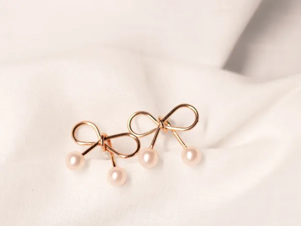 Korean Style Imitation Pearl Drop Earrings
