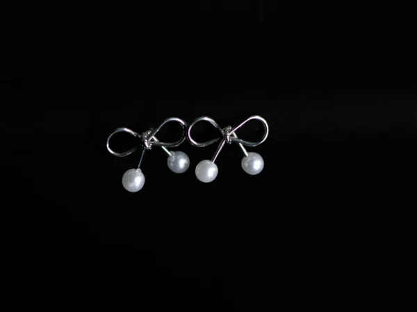 Korean Anti Tarnish Bow Earring