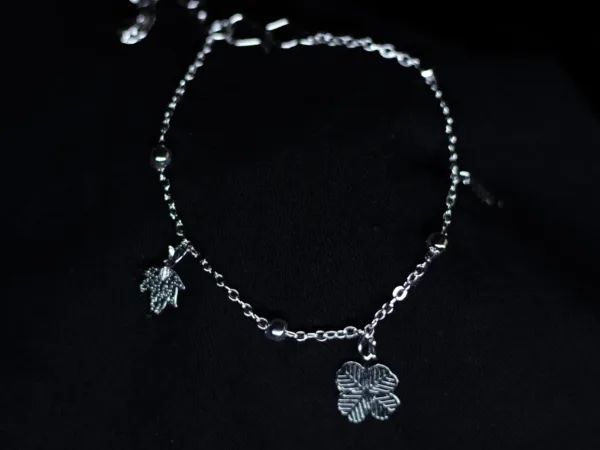 Floral Link Bracelet