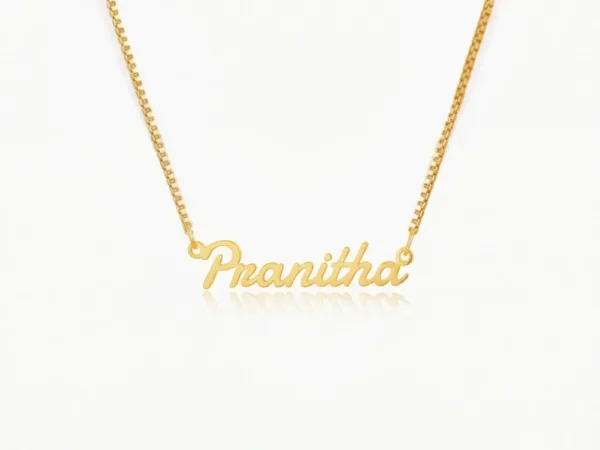 Personalised Regalia Name Pendant